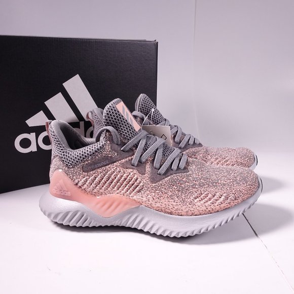adidas alphabounce grey pink